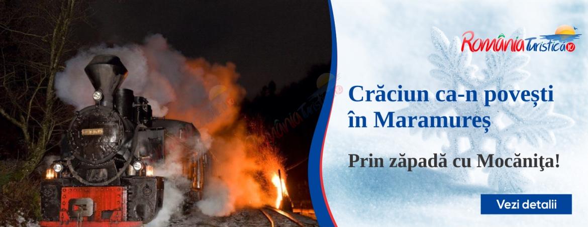 MARAMURES Craciun in Maramures - Prin zapada cu Mocanita Viseu de Sus